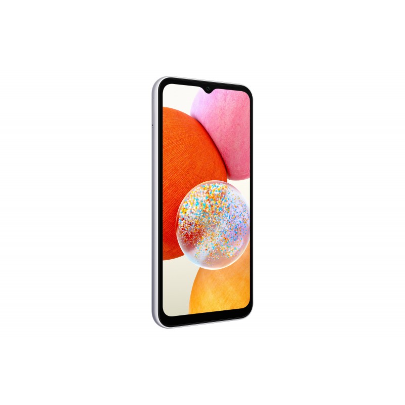 Samsung Galaxy A14 SM-A145R DSN 16,8 cm (6.6") SIM doble Android 13 4G USB Tipo C 4 GB 64 GB 5000 mAh Plata