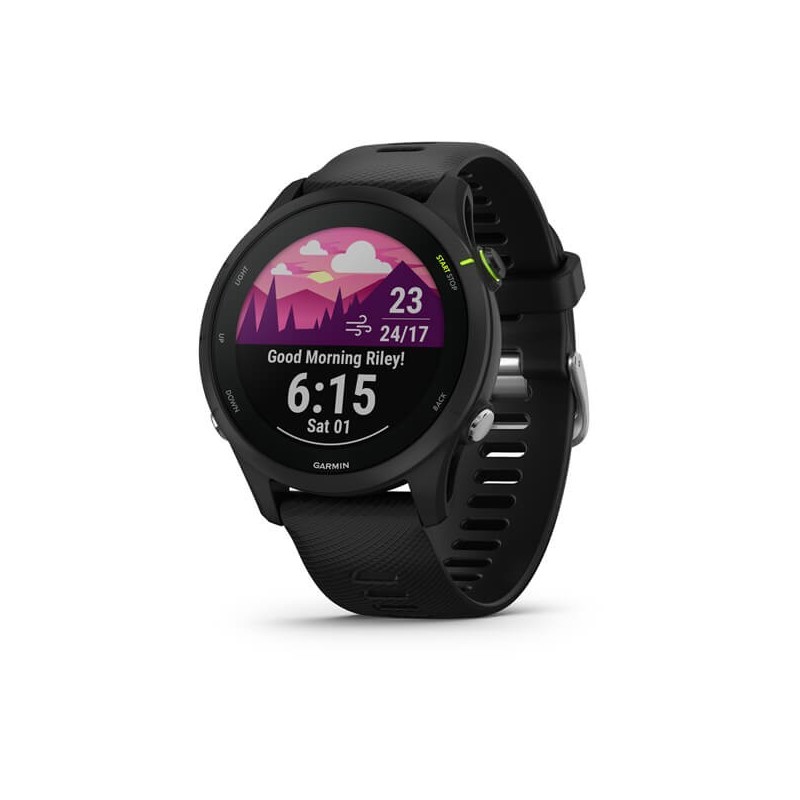 Garmin Forerunner 255 Music 3,3 cm (1.3") MIP 46 mm Nero GPS (satellitare)