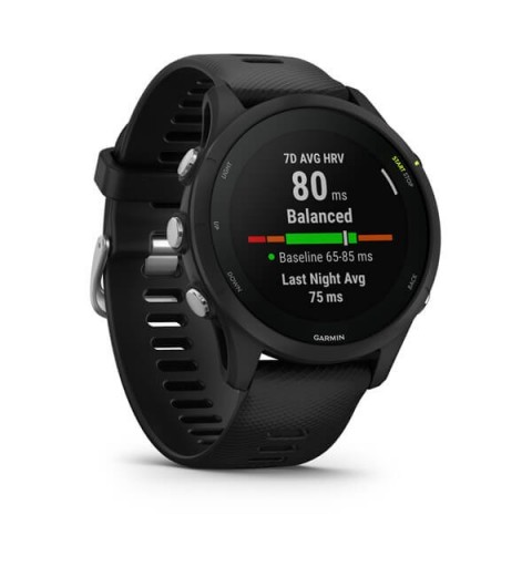 Garmin Forerunner 255 Music 3.3 cm (1.3") MIP 46 mm Black GPS (satellite)