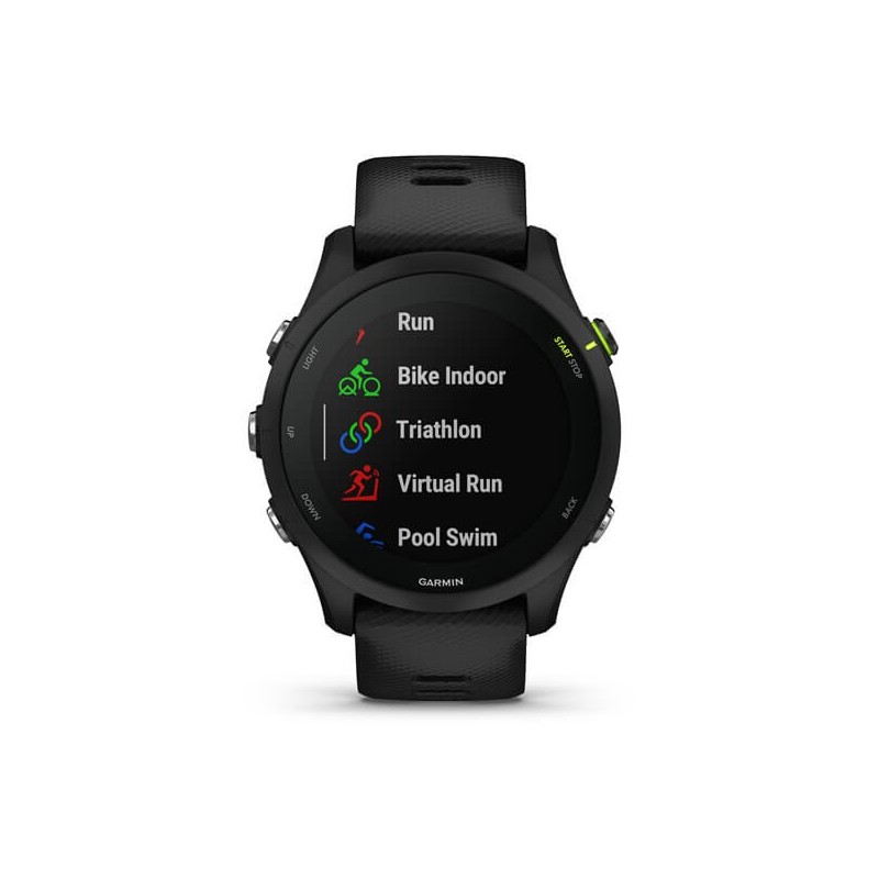 Garmin Forerunner 255 Music 3,3 cm (1.3 Zoll) MIP 46 mm Schwarz GPS