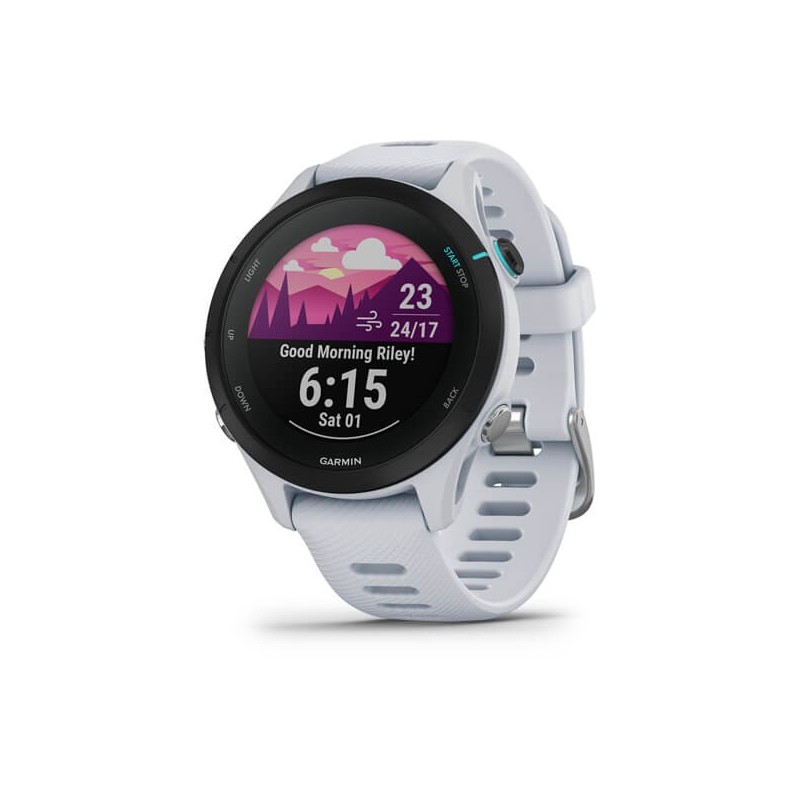 Garmin Forerunner 255S 2,79 cm (1.1") 41 mm Noir, Blanc GPS (satellite)