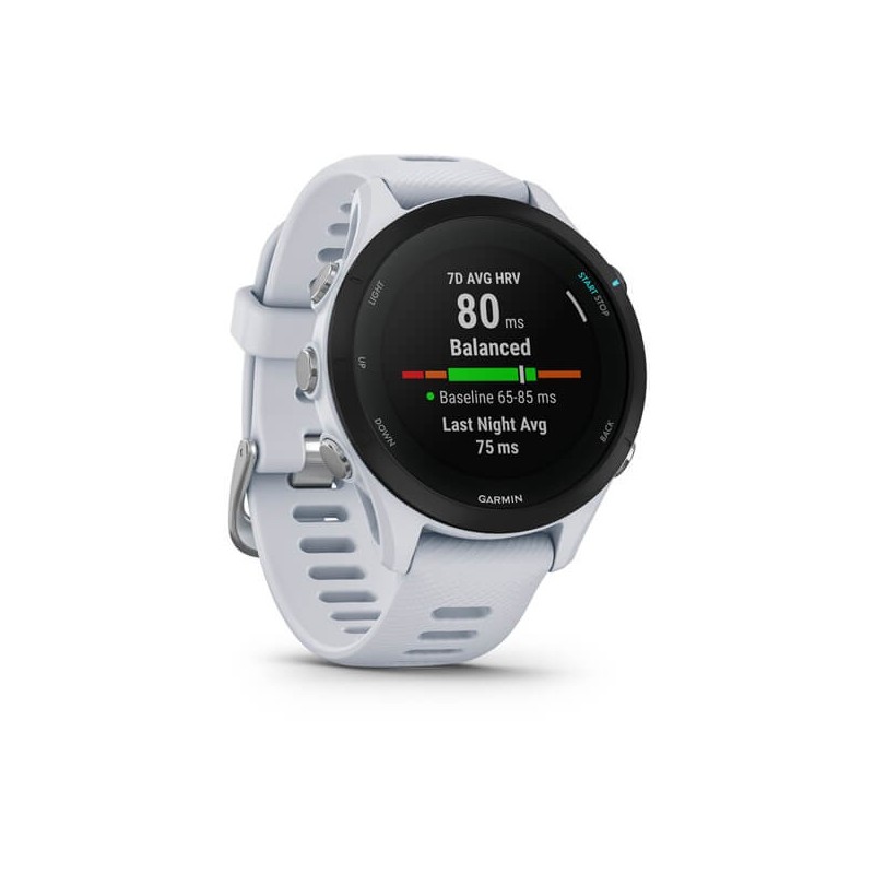 Garmin Forerunner 255S 2,79 cm (1.1") 41 mm Nero, Bianco GPS (satellitare)