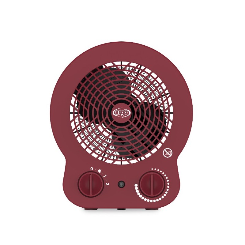 Argoclima Dori Intérieure Baie 2000 W Chauffage de ventilateur électrique