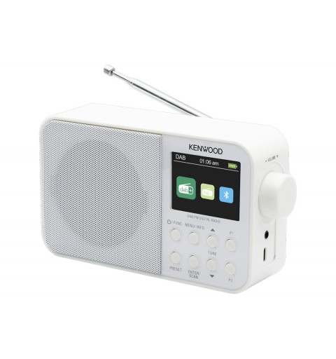 Kenwood CR-M30DAB-W Radio portable Numérique Blanc