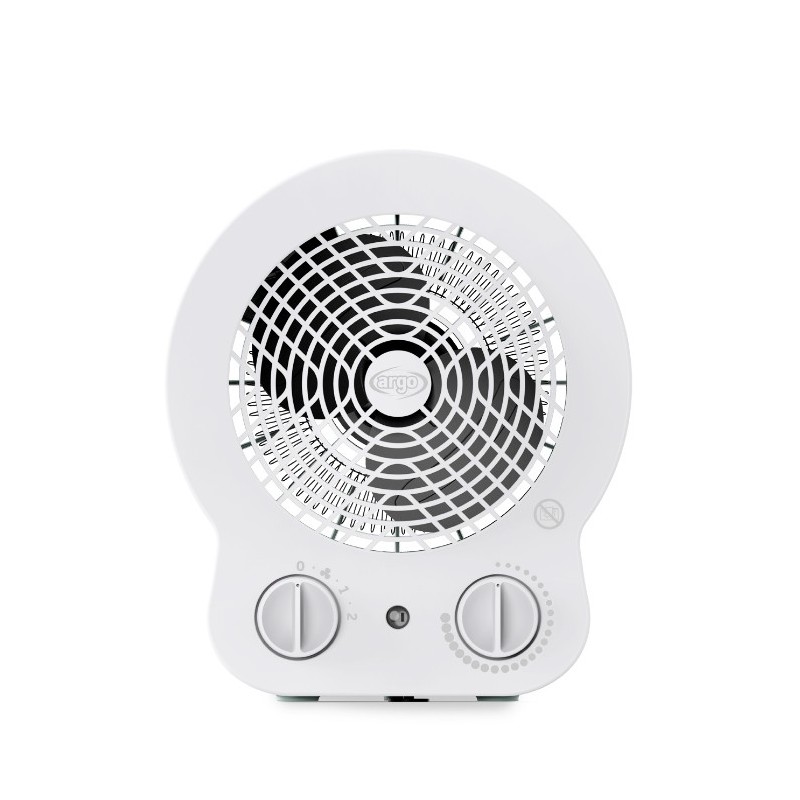 Argoclima Dori ice Intérieure Blanc 2000 W Chauffage de ventilateur électrique