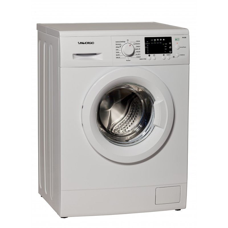 SanGiorgio F610L machine à laver Charge par dessus 6 kg 1000 tr min E Blanc