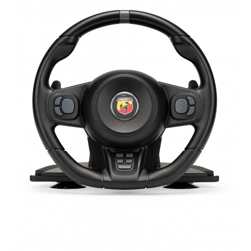 MT Distribution ABGAAC01 mando y volante Negro USB Analógico Digital PlayStation 4