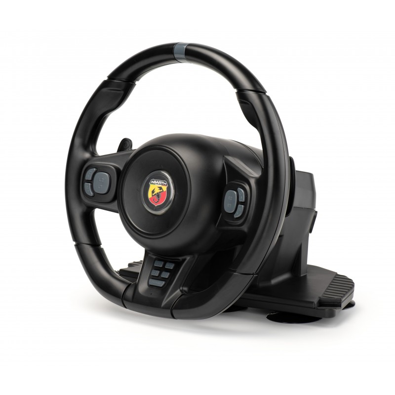 MT Distribution ABGAAC01 Gaming Controller Black USB Steering wheel Analogue Digital PlayStation 4