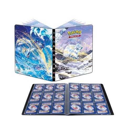 Ultra PRO Sword and Shield 12 Lugia and Alolan Vulpix 9-Pocket Portfolio for Pokémon