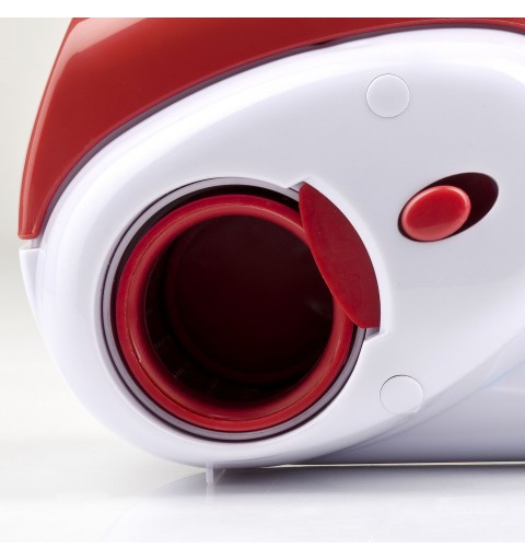 Girmi GT02 rallador eléctrico Plástico Rojo, Blanco