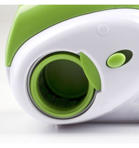 Girmi GT0203 rallador eléctrico Plástico Verde, Blanco