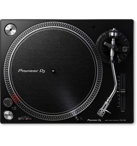 Pioneer DJ PLX-500-K Direct Drive Turntable, nero