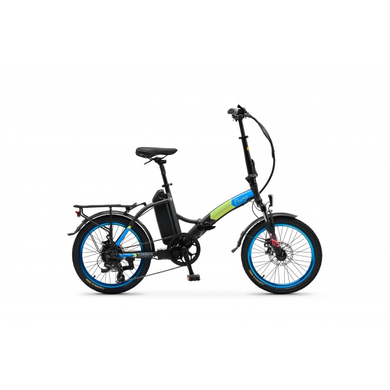 Argento e-Mobility Piuma Black, Blue Aluminium One Size 50.8 cm (20") 22 kg