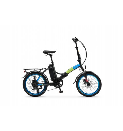 Argento e-Mobility Piuma Black, Blue Aluminium One Size 50.8 cm (20") 22 kg