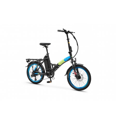 Argento e-Mobility Piuma Black, Blue Aluminium One Size 50.8 cm (20") 22 kg