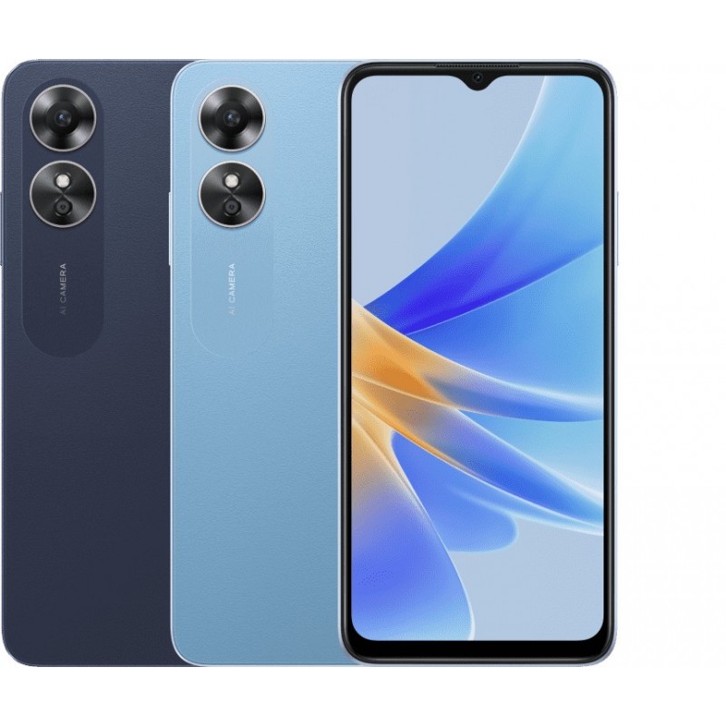 OPPO A17 16,7 cm (6.56") Doppia SIM Android 12 4G 4 GB 64 GB 5000 mAh Nero