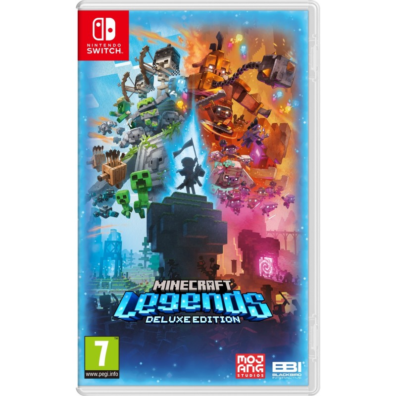 Nintendo Minecraft Legends - Deluxe Edition De lujo Chino simplificado, Alemán, Holandés, Inglés, Español, Francés, Italiano,