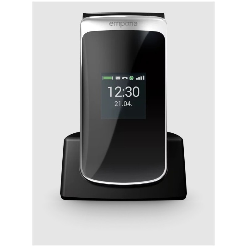 Emporia TOUCHsmart.2 8.25 cm (3.25") 127 g Black Feature phone