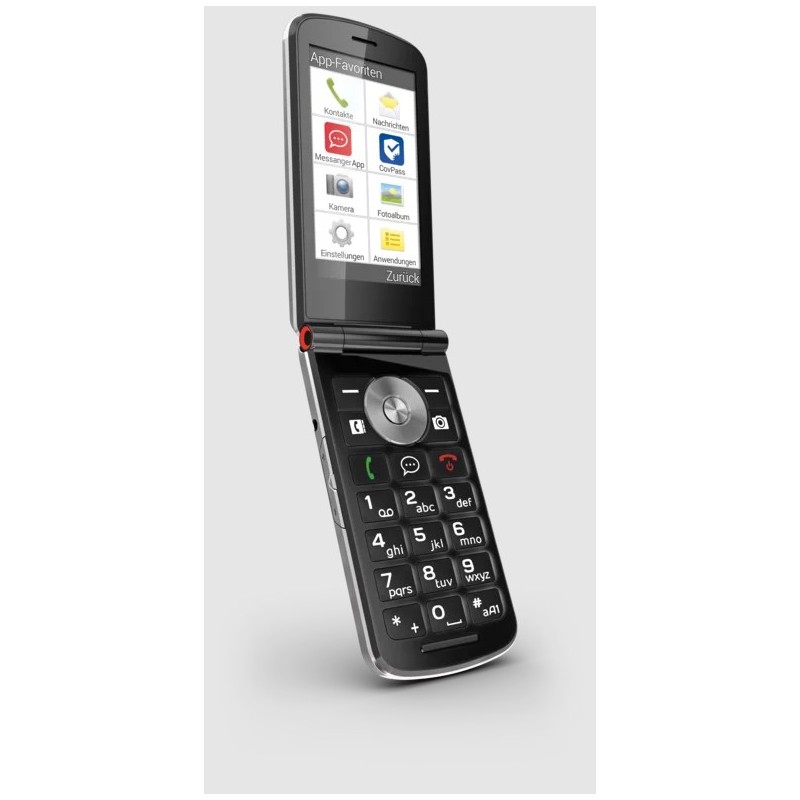 Emporia TOUCHsmart.2 8.25 cm (3.25") 127 g Black Feature phone