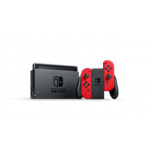 Nintendo Switch + Super Mario Odyssey console de jeux portables 15,8 cm (6.2") 32 Go Écran tactile Wifi Gris, Rouge