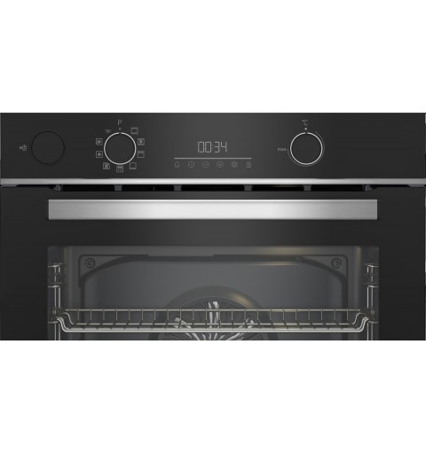 Beko BBIS13300XPE forno 71 L 3400 W A+ Nero, Acciaio inossidabile