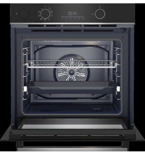 Beko BBIS13300XPE forno 71 L 3400 W A+ Nero, Acciaio inossidabile