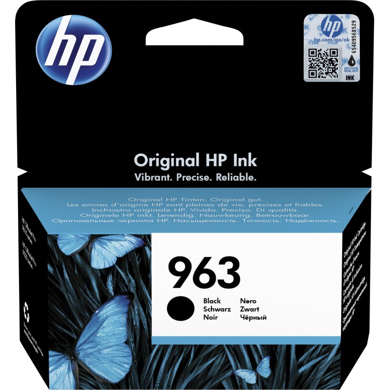 HP Cartuccia di inchiostro nero originale 963