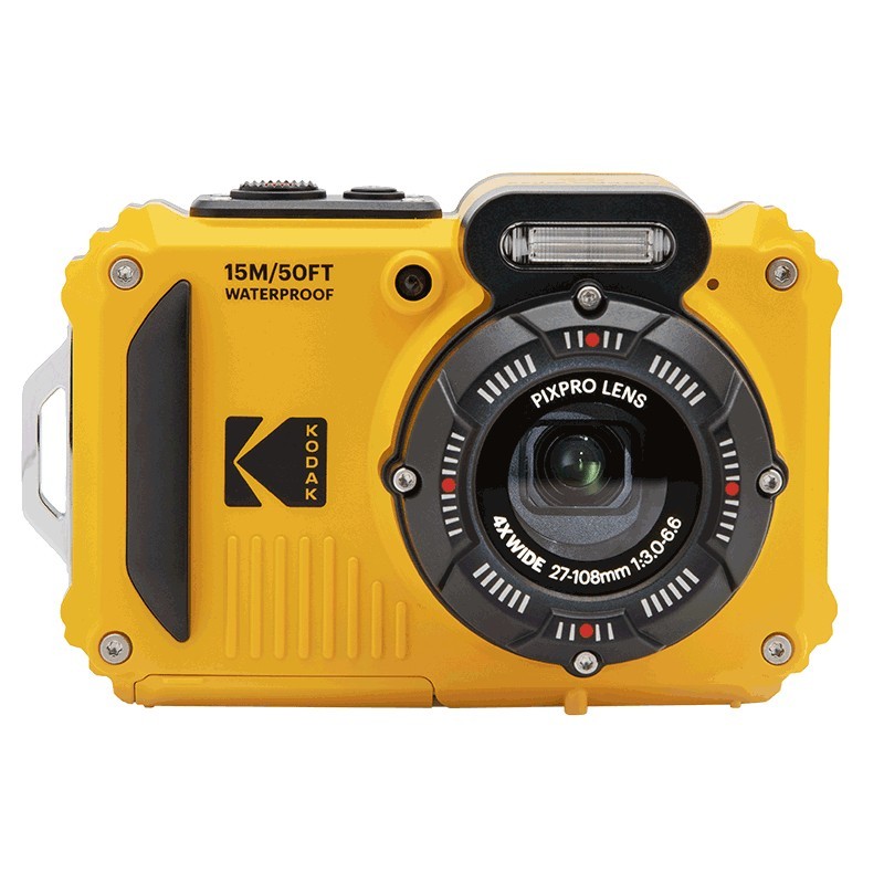 Kodak PixPro 1 2.7" Appareil-photo compact 16 MP BSI CMOS 1920 x 1080 pixels Jaune