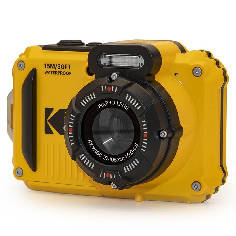 Kodak PixPro 1 2.7" Appareil-photo compact 16 MP BSI CMOS 1920 x 1080 pixels Jaune