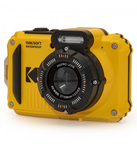 Kodak PixPro 1 2.7" Appareil-photo compact 16 MP BSI CMOS 1920 x 1080 pixels Jaune