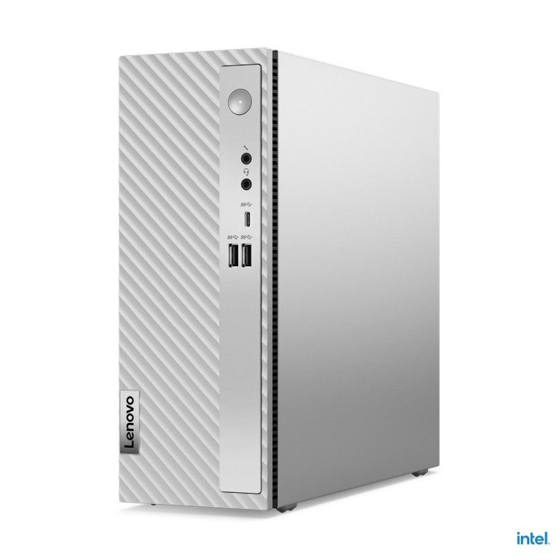 Lenovo IdeaCentre 3 i3-12100 SFF Intel® Core™ i3 8 GB DDR4-SDRAM 512 GB SSD Windows 11 Home PC Grau