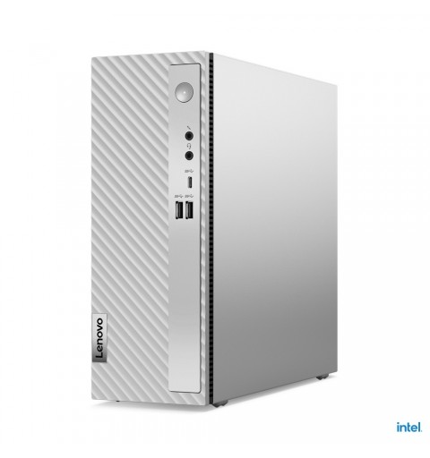 Lenovo IdeaCentre 3 i3-12100 SFF Intel® Core™ i3 8 GB DDR4-SDRAM 512 GB SSD Windows 11 Home PC Grau