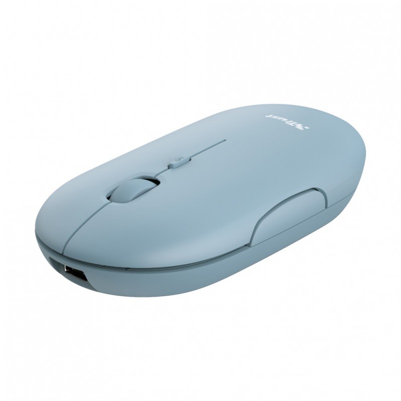 Trust Puck souris Ambidextre RF sans fil + Bluetooth 1600 DPI