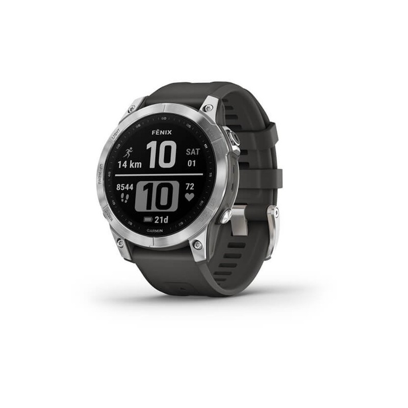 Garmin fenix 7 3,3 cm (1.3") MIP 47 mm Argent GPS (satellite)