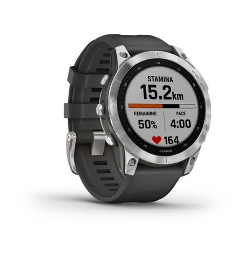 Garmin fenix 7 3,3 cm (1.3 Zoll) MIP 47 mm Silber GPS