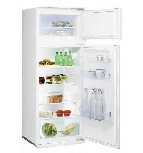 Indesit IND T14 1 fridge-freezer Built-in 218 L F White