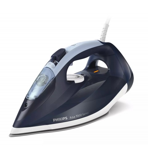 Philips 7000 series DST7030 20 ferro da stiro Ferro da stiro a secco e a vapore SteamGlide Plus 2800 W Blu