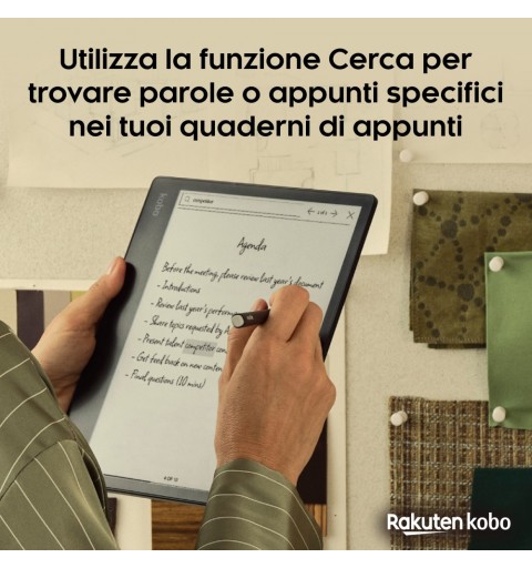 Rakuten Kobo Elipsa 2E lettore e-book Touch screen 32 GB Wi-Fi Nero