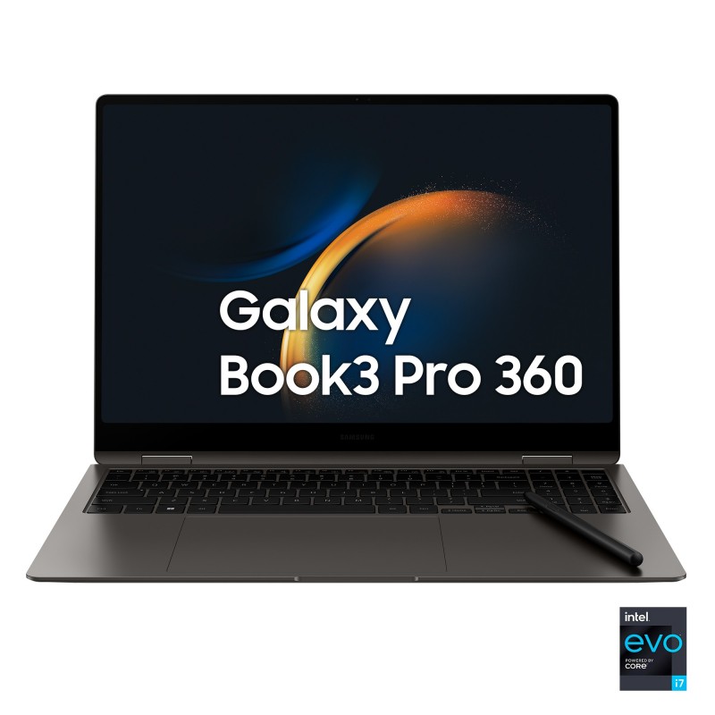 Samsung Galaxy Book3 Pro 360 NP960QFG-KA3IT notebook i7-1360P Hybrid (2-in-1) 40.6 cm (16") Touchscreen WQXGA+ Intel® Core™ i7