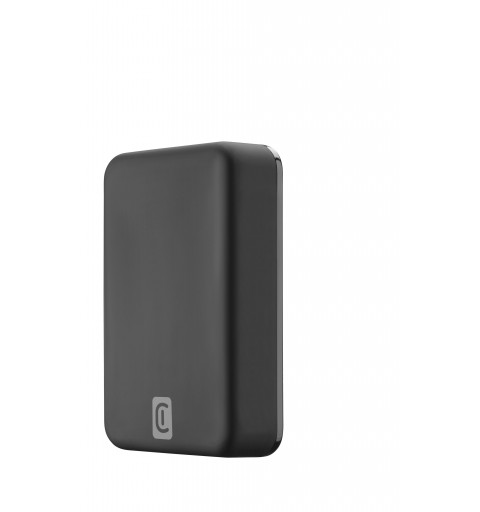 Cellularline Wireless power bank MAG 10000 Caricabatterie portatile compatibile con MagSafe Nero