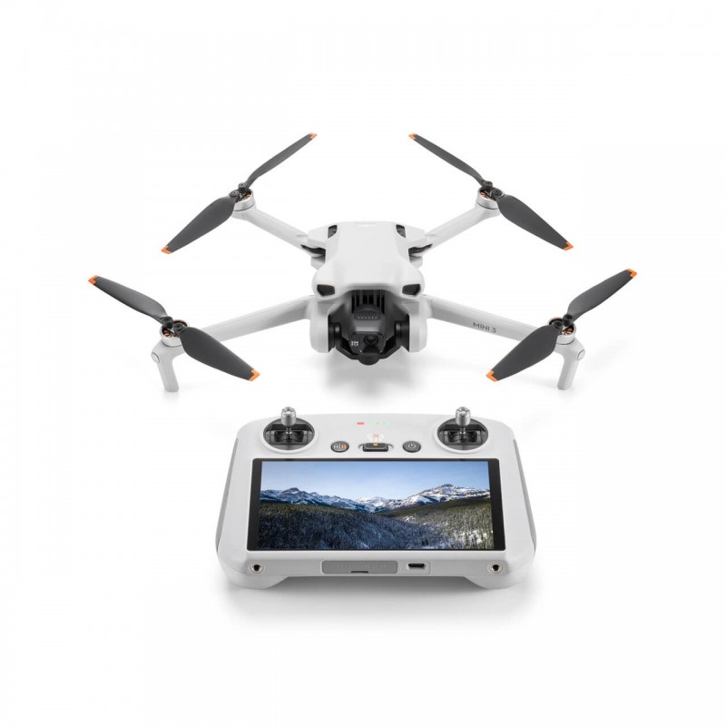 DJI Mini 3 (RC) 4 rotores Cuadricóptero 12 MP 3840 x 2160 Pixeles 2453 mAh Gris