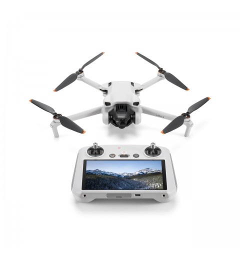 DJI Mini 3 (RC) 4 rotori Quadrirotore 12 MP 3840 x 2160 Pixel 2453 mAh Grigio