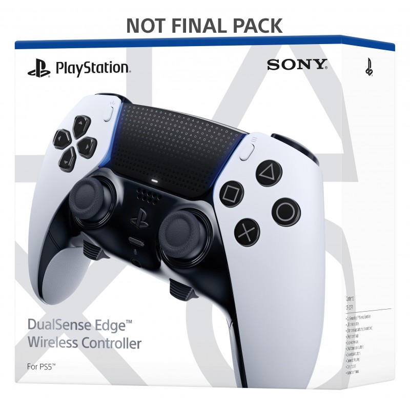 Sony DualSense Edge Noir, Blanc Bluetooth Manette de jeu Analogique Numérique PlayStation 5