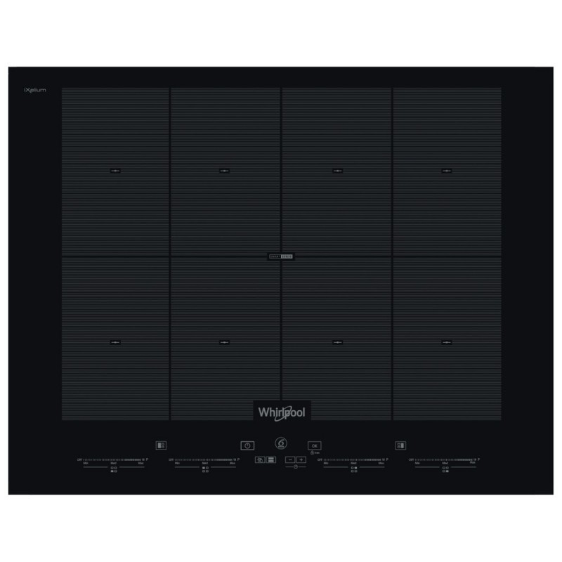 Whirlpool SMO 658C NE Schwarz Integriert Zonen-Induktionskochfeld 4 Zone(n)