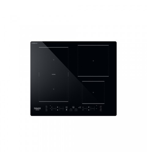 Hotpoint HB 4860C CPNE Black Built-in 59 cm Zone induction hob 4 zone(s)