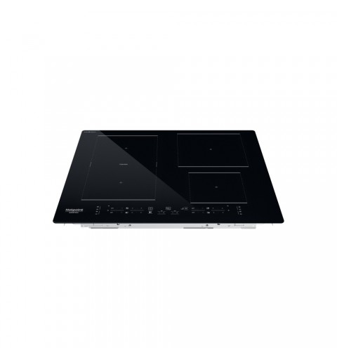 Hotpoint HB 4860C CPNE Nero Da incasso 59 cm Piano cottura a induzione 4 Fornello(i)