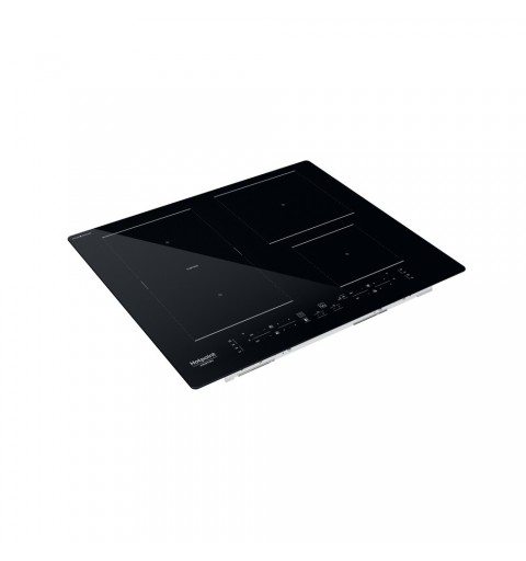 Hotpoint HB 4860C CPNE Black Built-in 59 cm Zone induction hob 4 zone(s)