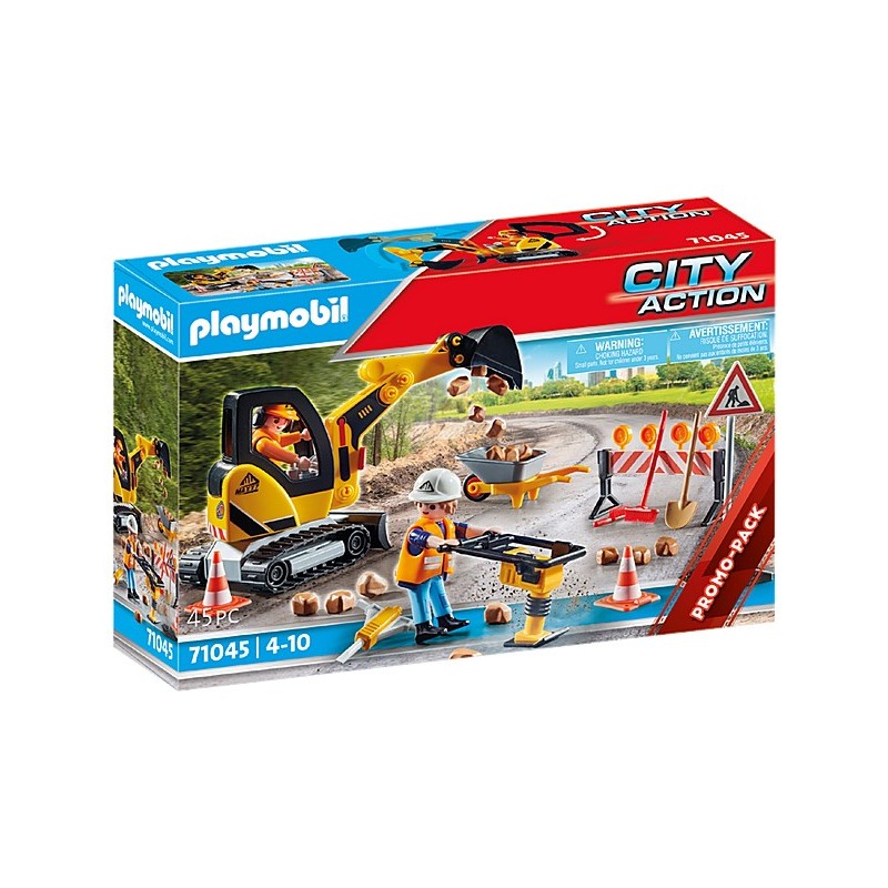 Playmobil City Action Strassenbau
