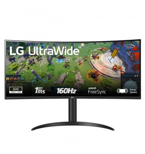 LG 34WP65CP-B.AEU LED display 86,4 cm (34") 3440 x 1440 Pixel Quad HD Nero