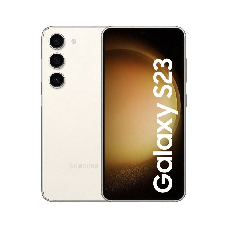 Samsung Galaxy S23 SM-S911B 15.5 cm (6.1") Dual SIM Android 13 5G USB Type-C 8 GB 256 GB 3900 mAh Cream